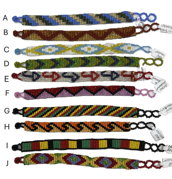 Bead Bracelets Half Inch