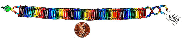 Rainbow Bead Bracelet