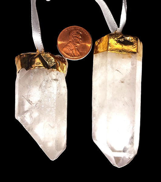 Clear Quartz to Hang