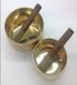 Brass Singing Bowls 4"