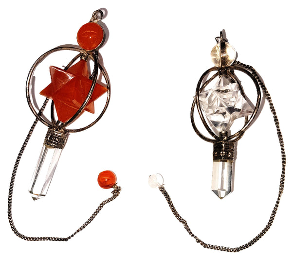 Merkaba in Metal Sphere Pendulums