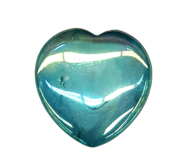 Aqua Aura Heart