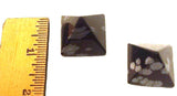 Snowflake Obsidian Pyramids