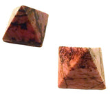 Rhodonite Pyramids
