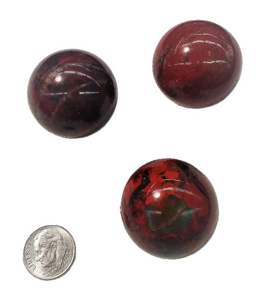 Red Jasper Spheres