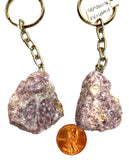 Lepidolite Key Chain