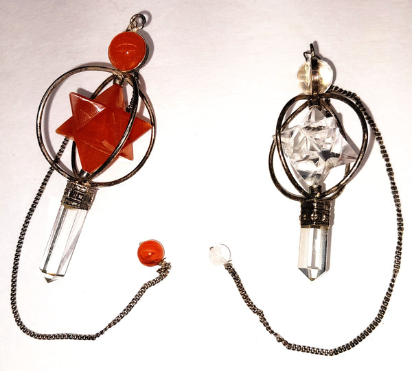 Merkaba in Metal Sphere Pendulums