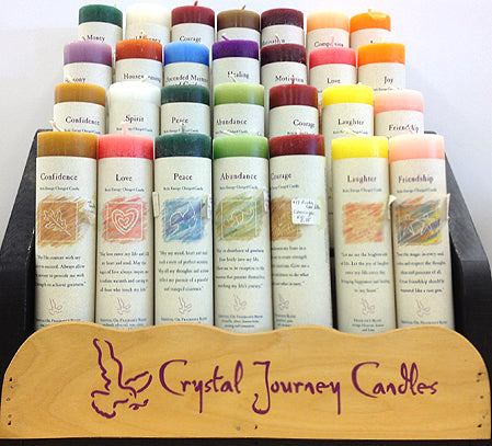 Crystal Journey Reiki Candles  - -      A - C