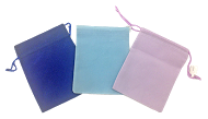 Velveteen Pouches-Teal