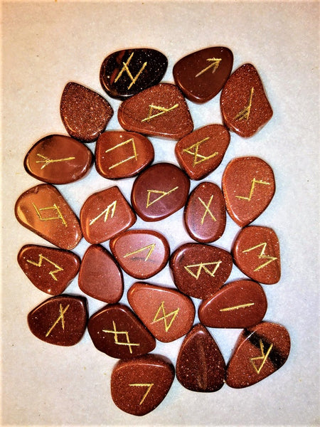 Rune Sets- Red Goldstone