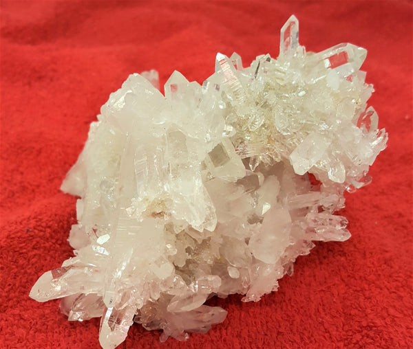 Double Sided  Double Terminated Quartz Cluster