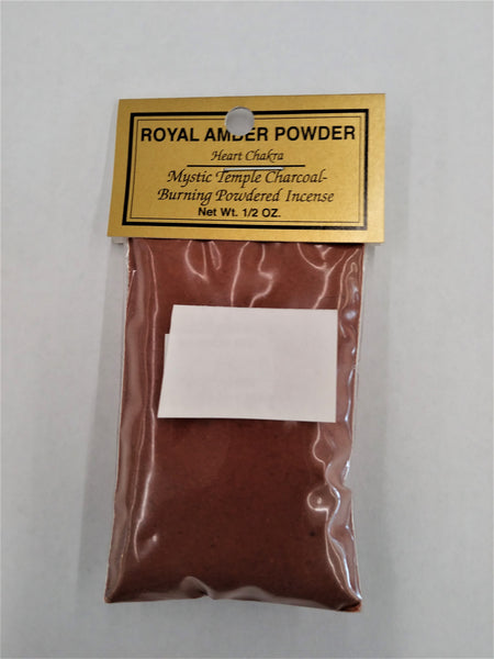 Royal Amber Powder Resin