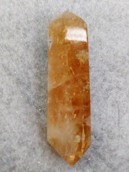 Double Terminated Citrine Wand